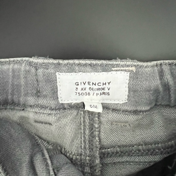 Authentic Givenchy Baby Jeans Gray 6 Months - Picture 8 of 8